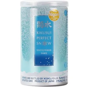 180ml can - Kikusui Perfect Snow Nigori Genshu Doburoku Taylors Wines