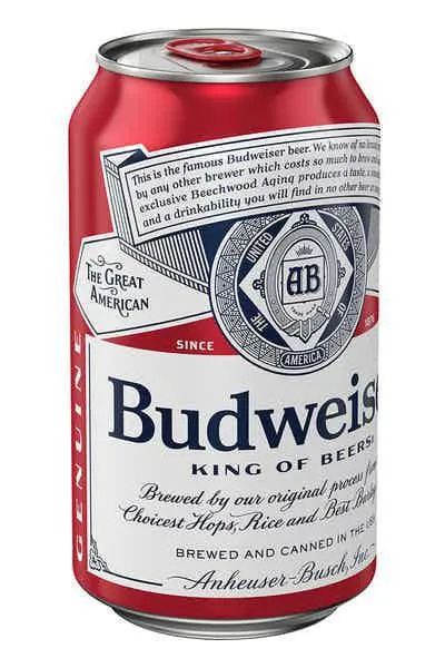 Beer Single Budweiser 12oz Can Point Wine Spirits