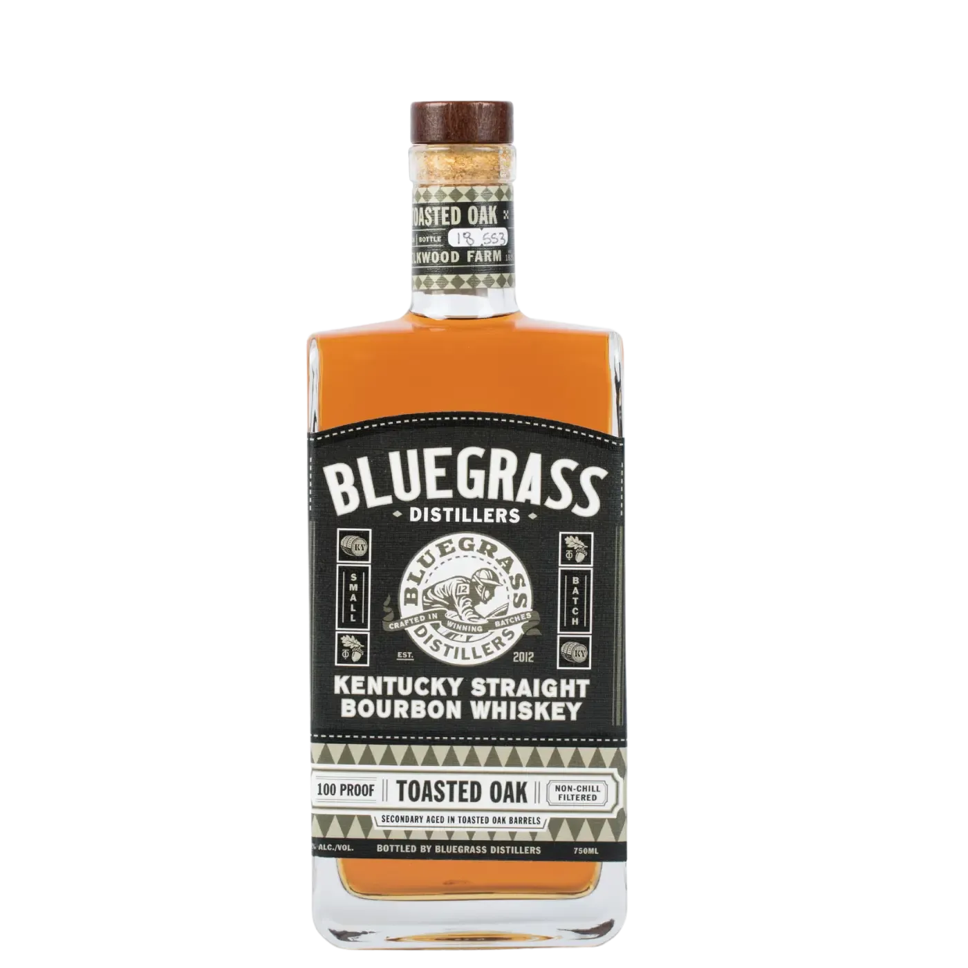 Bluegrass Distillers Toasted Oak Bourbon 70cl
