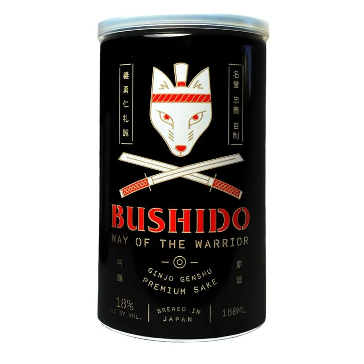 Bushido "Way of the Warrior" Ginjo Genshu Sake - 180ml Taylors Wines