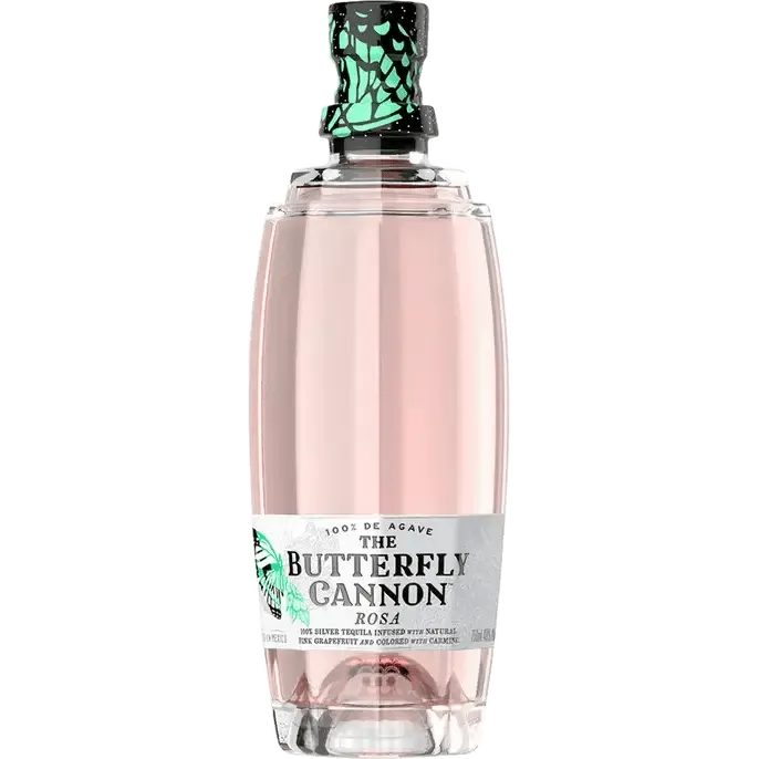 Butterfly Cannon Rosa Tequila 50cl