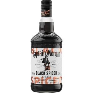 Captain Morgan Black Spiced Spirit Drink with Caribbean Rum
