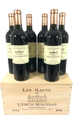 CH Les Hauts de Lynch Moussas SIX PACK 2019 750ml