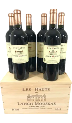 CH Les Hauts de Lynch Moussas SIX PACK 2019 750ml