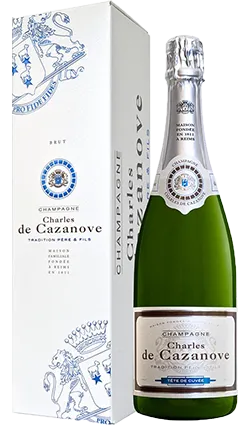 Charles de Cazavone Brut with Giftbox 750ml