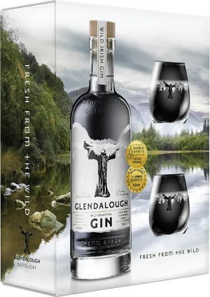 Glendalough Gin 70cl Glass Gift Pack