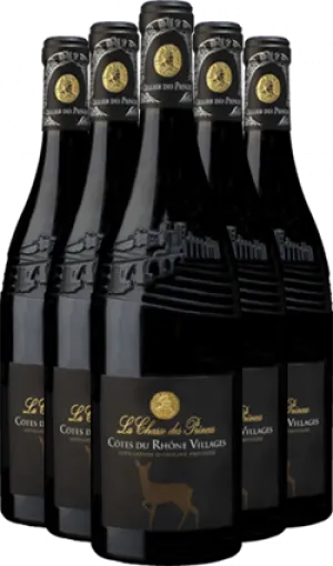 La Chasse des Princes Cotes du Rhone Villages SIX PACK 2021 750ml