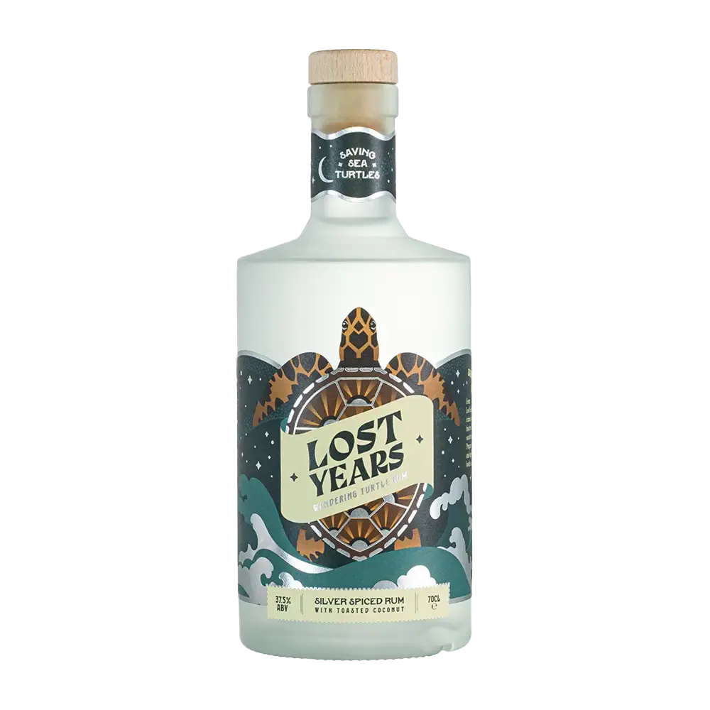 Lost Years Silver Spiced Rum with Toasted Coconut 70cl