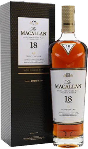 Macallan 18YO Sherry Oak 2022 Release 700ml