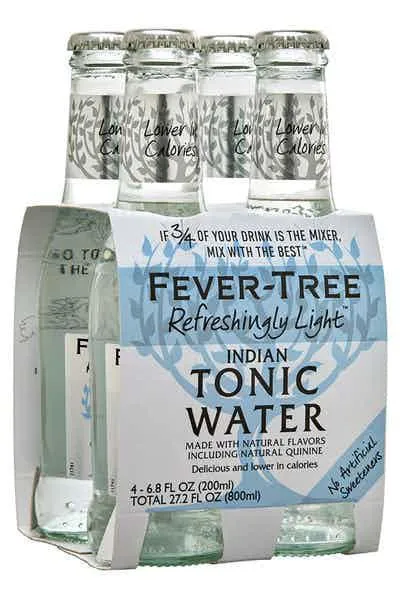 N/A Drinks Fever Tree 4pk Light Tonic Point Wine Spirits