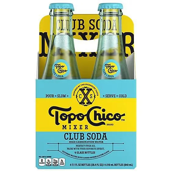 N/A Drinks TopoChico 4pk Club Soda 412452 Point Wine Spirits
