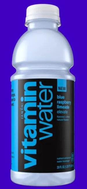 NA Drinks Vitamin Water Blue Raspberry Limeade Elevate 413158 Point Wine Spirits