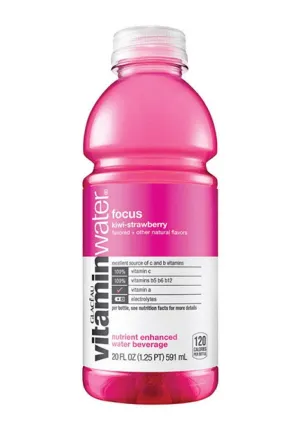 NA Drinks Vitamin Water Focus Point Wine Spirits