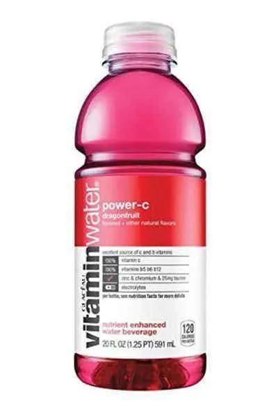 NA Drinks Vitamin Water Power C Dragonfruit 156090 Point Wine Spirits