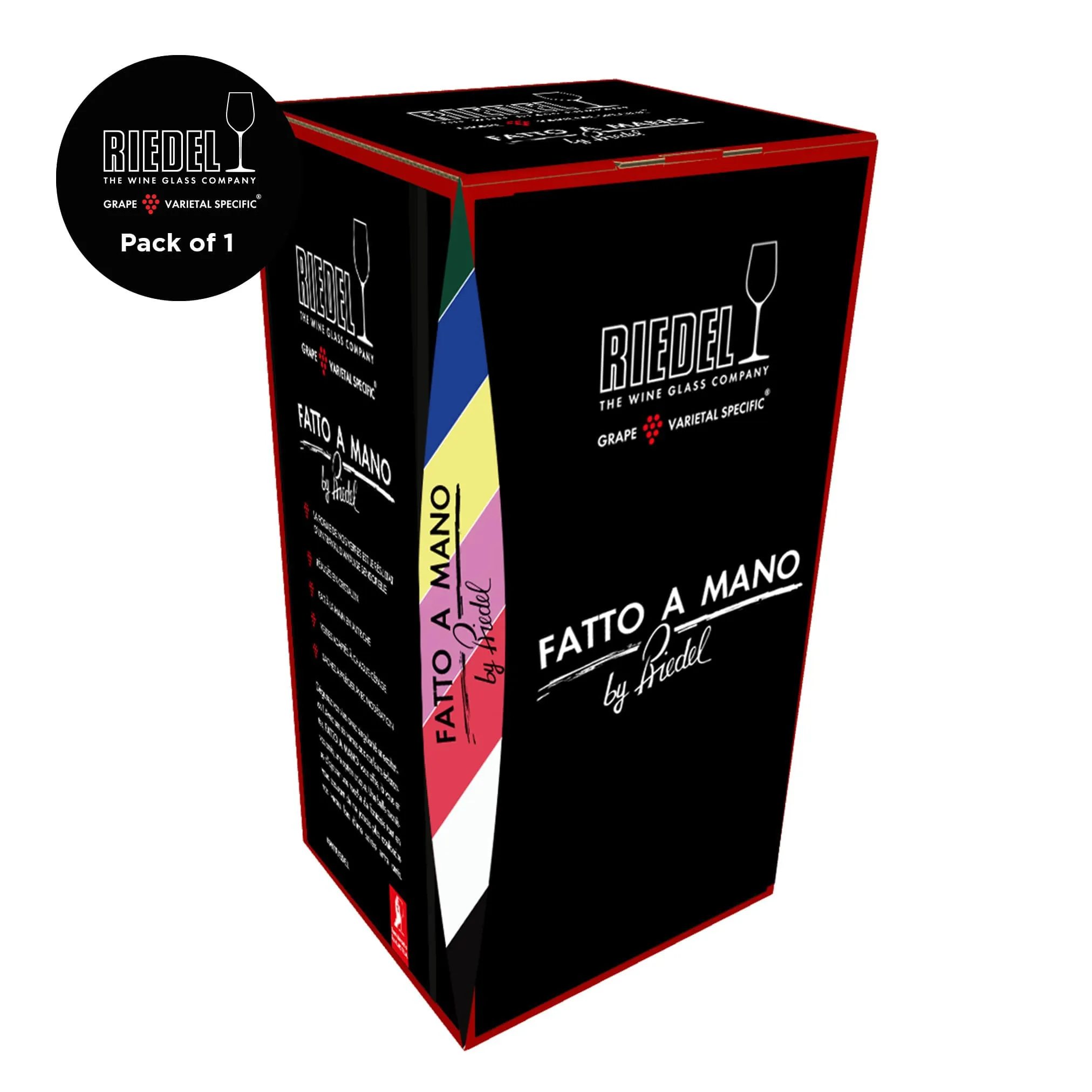 Riedel - Fatto A Mano - Old World - Syrah - Black