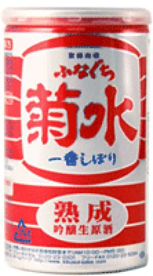 Sake 200ml Kikusui Funaguchi Jukusei Red Can Point Wine Spirits