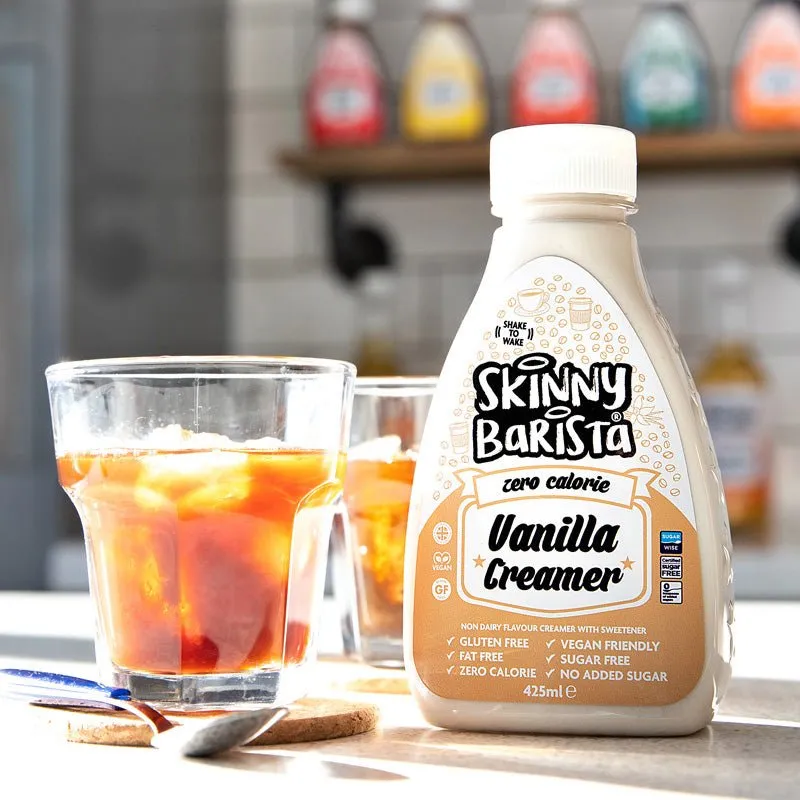 Vanilla Coffee Creamer- Sugar Free Non-Dairy Skinny - 425ml