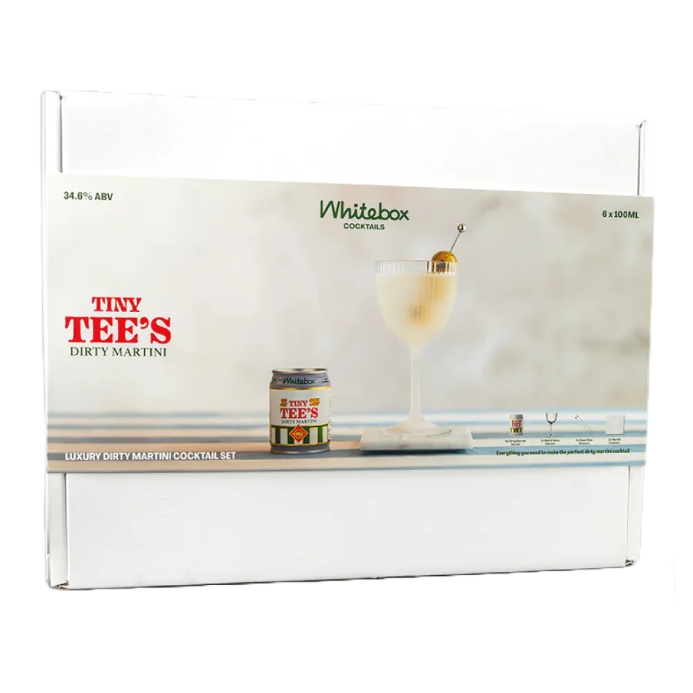 Whitebox Dirty Martini Gift Set 6 x 100ml